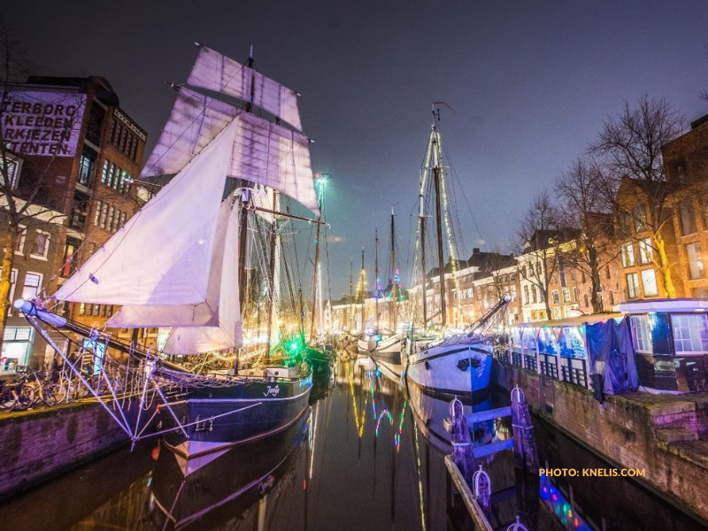 Winterwelvaart in Groningen